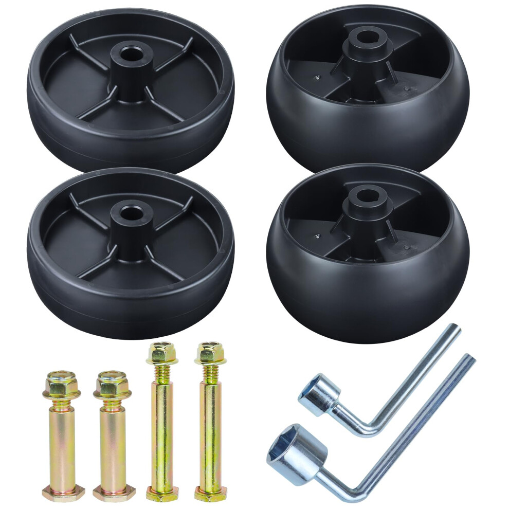 Deck Wheel Replacement Kit 2 Pack 73404155 7340973 For Cub Cadet Xt1 Lt46 Lt1050 Zt1 54 Zt2 50 Gt1554 9330225789871