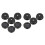 10 St Solar Lights Replacement Top Solar Lantern Parts LED Solar Panel Lantern Lock Lights för UtomhushäNgning 1