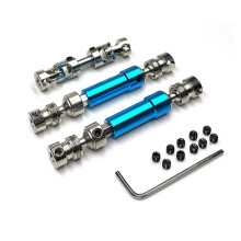 3St Metall Drivaxel CVD Drivaxel för MN128 MN86 MN86S MN86K MN86KS MN G500 1/12 RC Biluppgraderingsdelar TillbehöR,2