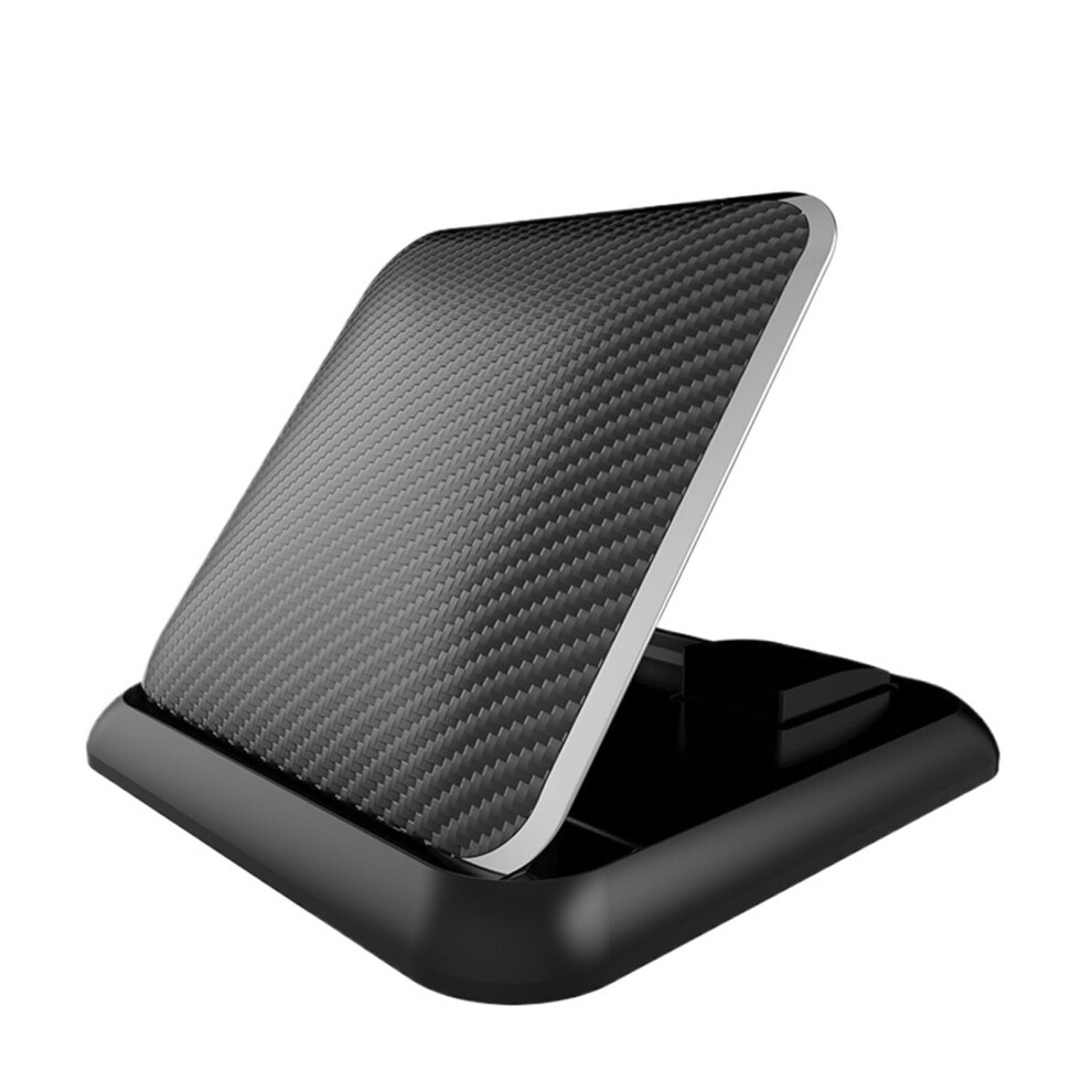 Carbon Fiber Car Phone Holder Dashboard Mount, Universal 37 Inch Clip Compatible With Iphone Xr Xs Max Black 9330225815150