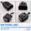 2X for  5 Series E60 Front Bumper Parking Sensor Wiring Harness Front Bumper PDC Wiring Harness PDC Cable 61126928362 8