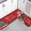 Weihnachtsküchenteppich- und Matten-Set (2-teilig) 1