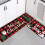 Ensemble de tapis de cuisine de Noël antidérapants 2 pièces 1