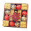 Christmas Ball Ornament Set, Yellow ABS, 1 Pack 1