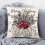 Housses de coussin de Noël en lin style ferme, 45 cm 1