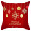 Capa de almofada decorativa de Natal, 45x45 cm (18x18 polegadas). 1