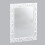 Wooden Wall Mirror Carved White Decor 1