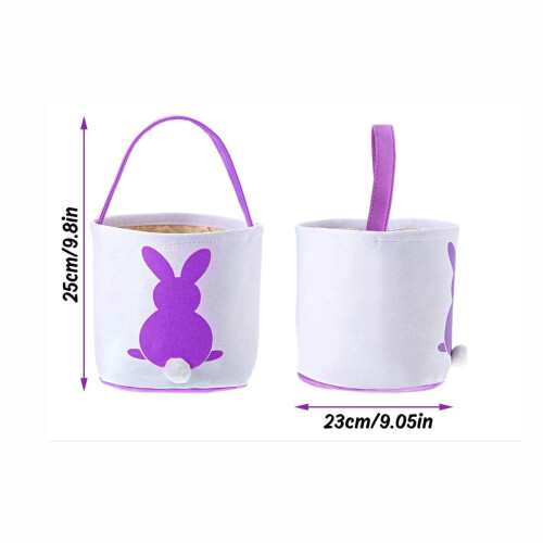Easter bunny handbag with rabbit ears, green, 1 piece 1