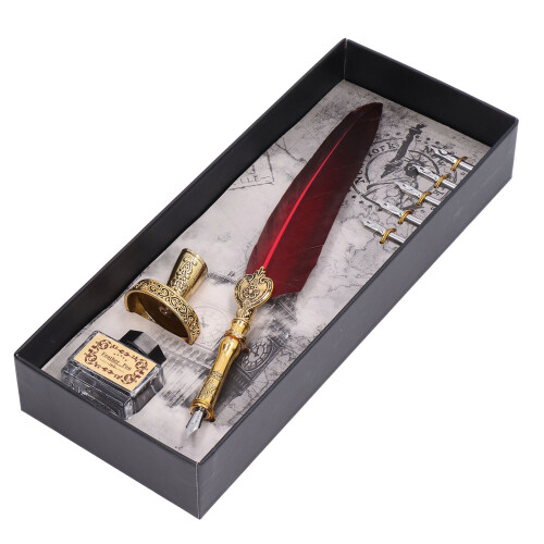 Στυλό από κράμα αλουμινίου Vintage, κατασκευασμένο από ανοξείδωτο ατσάλι για αντοχή 1