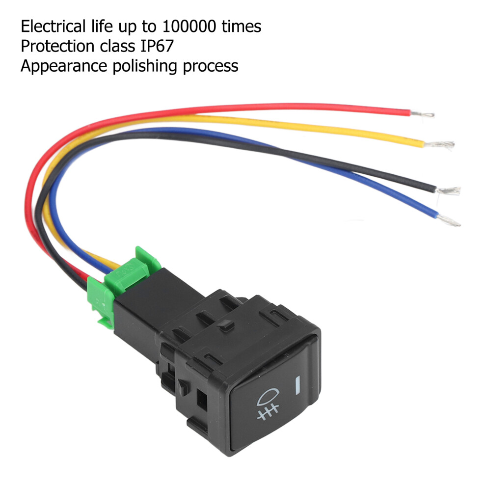 Reserved Hole Fog Lamp Switch 12V 40A