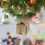 Christmas tree ornaments black irregular balls 12 pcs 2