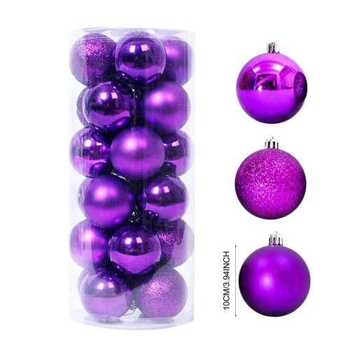 Shatterproof Gold Christmas Ball Ornament Large 2