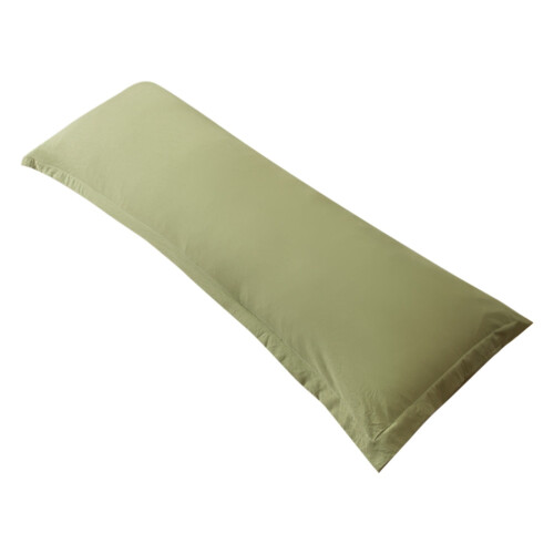 Langt pudebetræk 48x150 cm grøn polyester 1