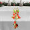 Christmas tree hanging decorations gold pendants 4