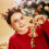 Christmas tree hanging decorations gold pendants 5