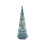 Blue Crystal Glass LED Christmas Tree Ornament 1 pc 2