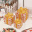 Christmas lighted boxes remote control set of 3 4