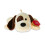 Puppy plush brown and tan 1 piece 2