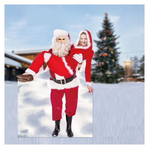 Life-Size Santa Cardboard Cutout Standee 1