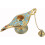 Arabische bruiloftslamp van zinklegering, blauw 3