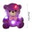 Light-Up Bear Figurine with Ribbon and Bow Tie 6