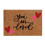 Πατάκι εισόδου Herrnalise LoveHeart Linen Checker, αντιολισθητικό από καουτσούκ, 4