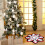Conjunto de enfeites de Natal rosa blush 4