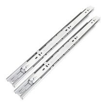 24 Inch Stainless Steel Soft Close Drawer Slides, Full Extension Ball Bearing Heavy Duty Runners for Cabinets