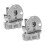 2pcs Hidden Soft Close Cabinet Hinges Satin Nickel Easy Installation for Kitchen Cabinets 1