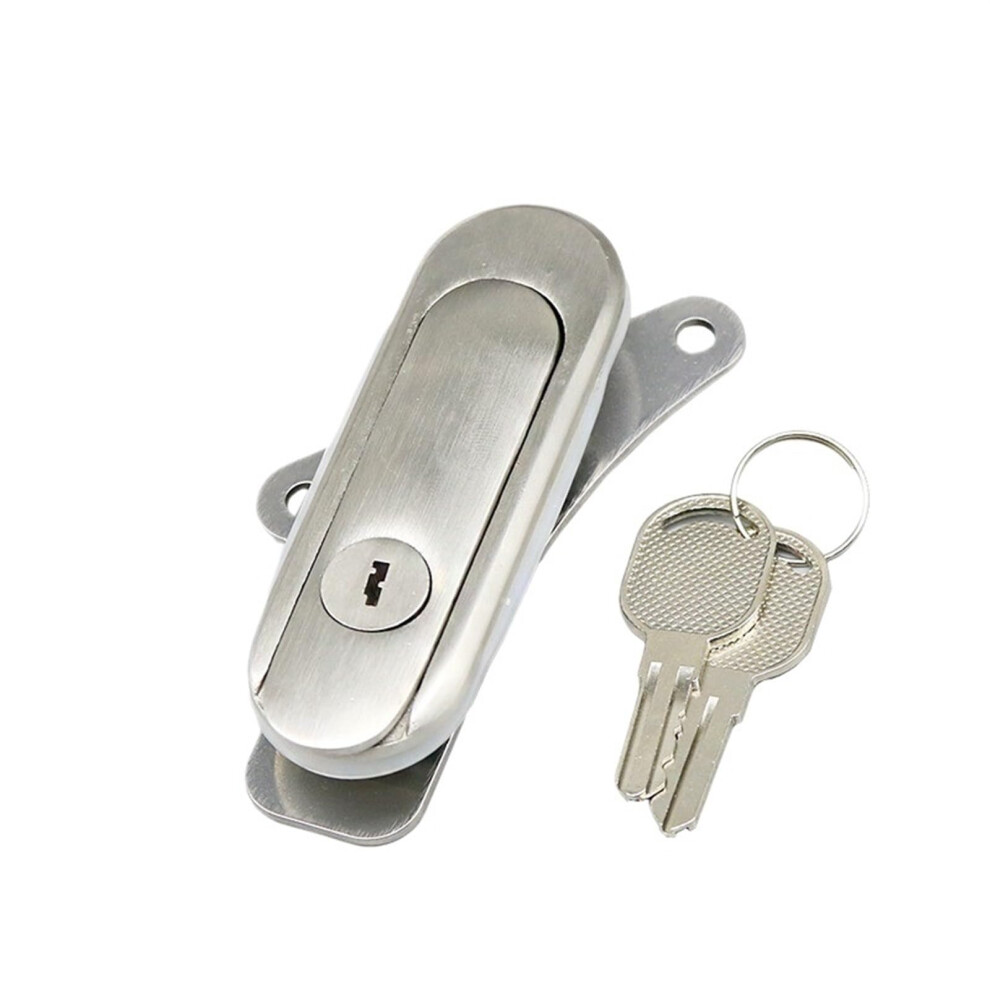 304 Stainless Steel Cabinet Door Lock Ab4031 Corrosionresistant Flat Lock For Electrical Distribution Box 1Pcs 9310869800330