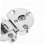 2pcs Hidden Soft Close Cabinet Hinges Satin Nickel Easy Installation for Kitchen Cabinets 3