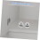2pcs Hidden Soft Close Cabinet Hinges Satin Nickel Easy Installation for Kitchen Cabinets 4