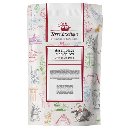 Terre Exotique Chinese Five Spice Mix 500g 1