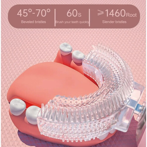 Kids U Shaped Electric Toothbrush 360 Silicone 2