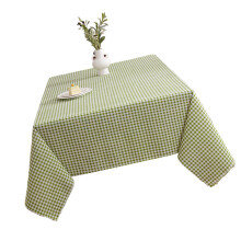 Elegante Plaids Designs Tischdecke Polyester-150 100 cm Grün