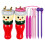 Strickwerkzeug-Set, Strickpuppe aus Holz mit-C2-Modell 1