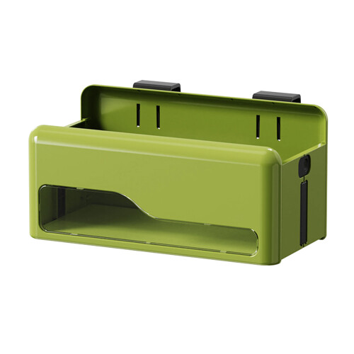 Conteneur de rangement mural suspendu pour salle de bain,-Vert