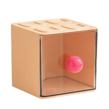 Distributeur de sachets de thé de comptoir de bureau avec-Rose