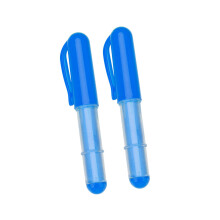 Crayons de couture effaçables à la craie en tissu, 2-Bleu
