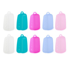 Couvre-têtes de brosse à dents flexibles en Silicone, 10 pièces,