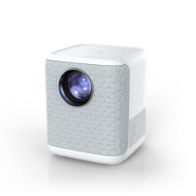 Projecteur Ultra Haute Définition 1080p avec Zoom, Mise au Point Électrique, Wi-Fi, pour Téléphone Portable.