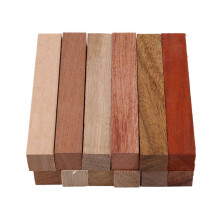 12 PièCes de Stylos en Bois Pré-PercéS de 7 mm pour le Tournage sur Bois, Kit de Tournage pour la Fabrication de Stylos, Fournitures de Bricolage.