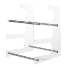 Acrylic MultiTier Mechanical Keyboard Stand Transparent Ergonomic Riser for Desk and Home Use