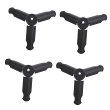 4 PCS Phone Tripod Stand with Universal Screw Mount, Compact Desktop Tripod for Streaming and Photography