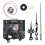 LOVEVER music chime box clock movement kit 4 types 5