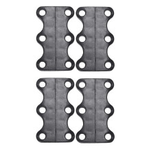 Magnetic Shoe Closure Fast Shoelace Closing 2 Pair (Black)