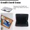 2X Aluminium Case Credit Card Holder Metal Wallet, One Size in Silver 8