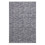 Machine Washable Runner Rug Grey Low-Pile 2x8 ft 2
