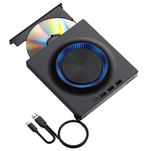 USB Extern Optisch Station Draagbare CD DVD-Speler Brander Uitbreidingskaart Desktop Externe Computer Notebook Opname