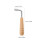 2pcs Harp Tuning Wrench Set with Ergonomic Wooden Handle for Precise String Adjustment and Smooth Pin Rotation 2